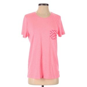 Victoria’s Secret Pink Chevron Pocket Tee